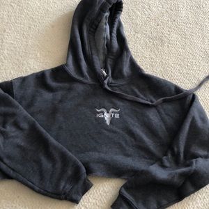 Ignite Dan Blizerian cut off hoodie